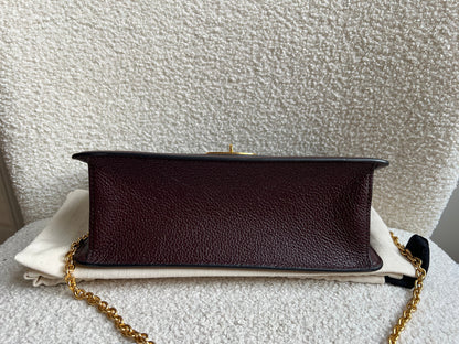 Mulberry Oxblood Medium Darley Shoulder Bag (RRP £695)