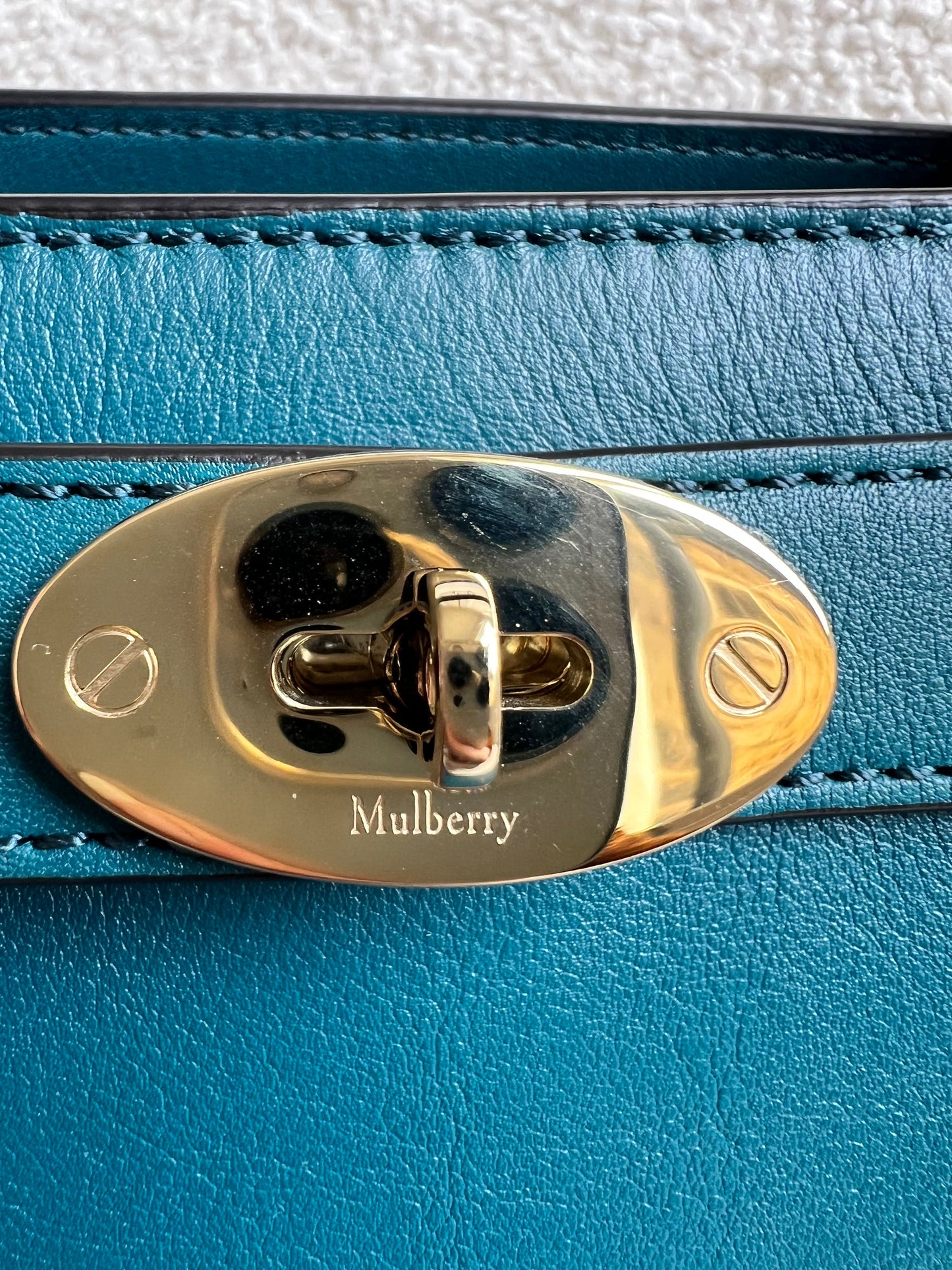 Mulberry Titanium Blue Small Islington (RRP £995)