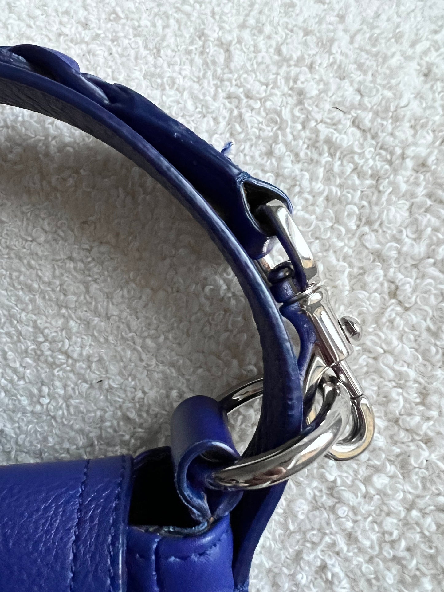 Mulberry Blue Daria Satchel (RRP £795)