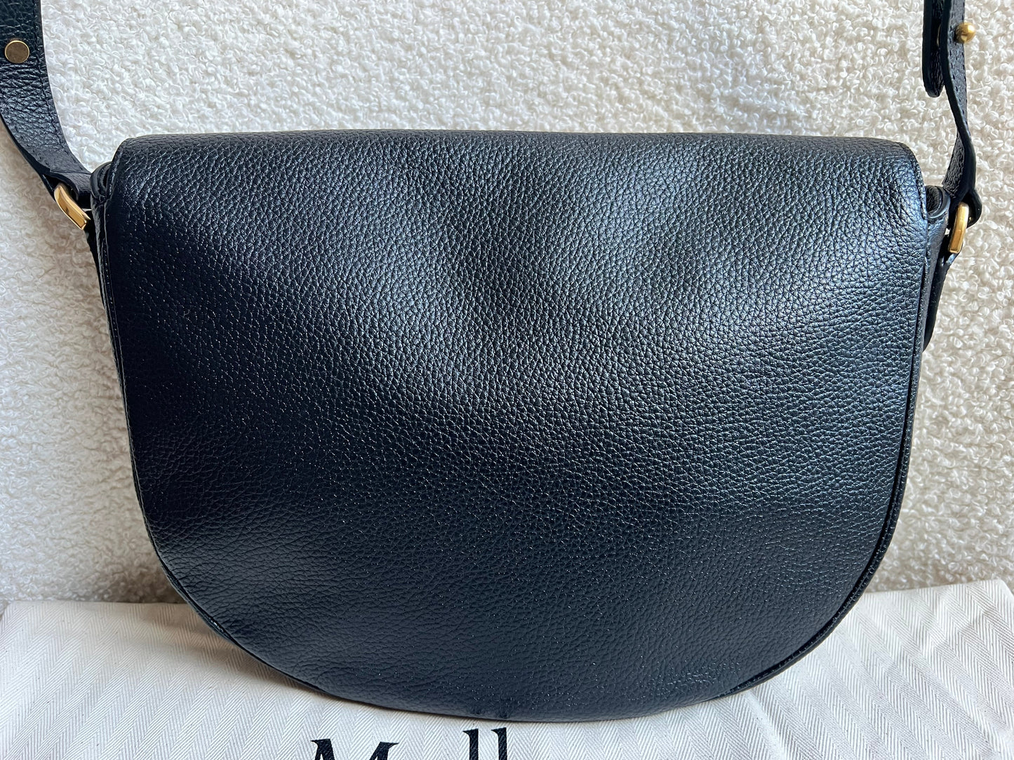 Mulberry Black Tessie Satchel (RRP £650)