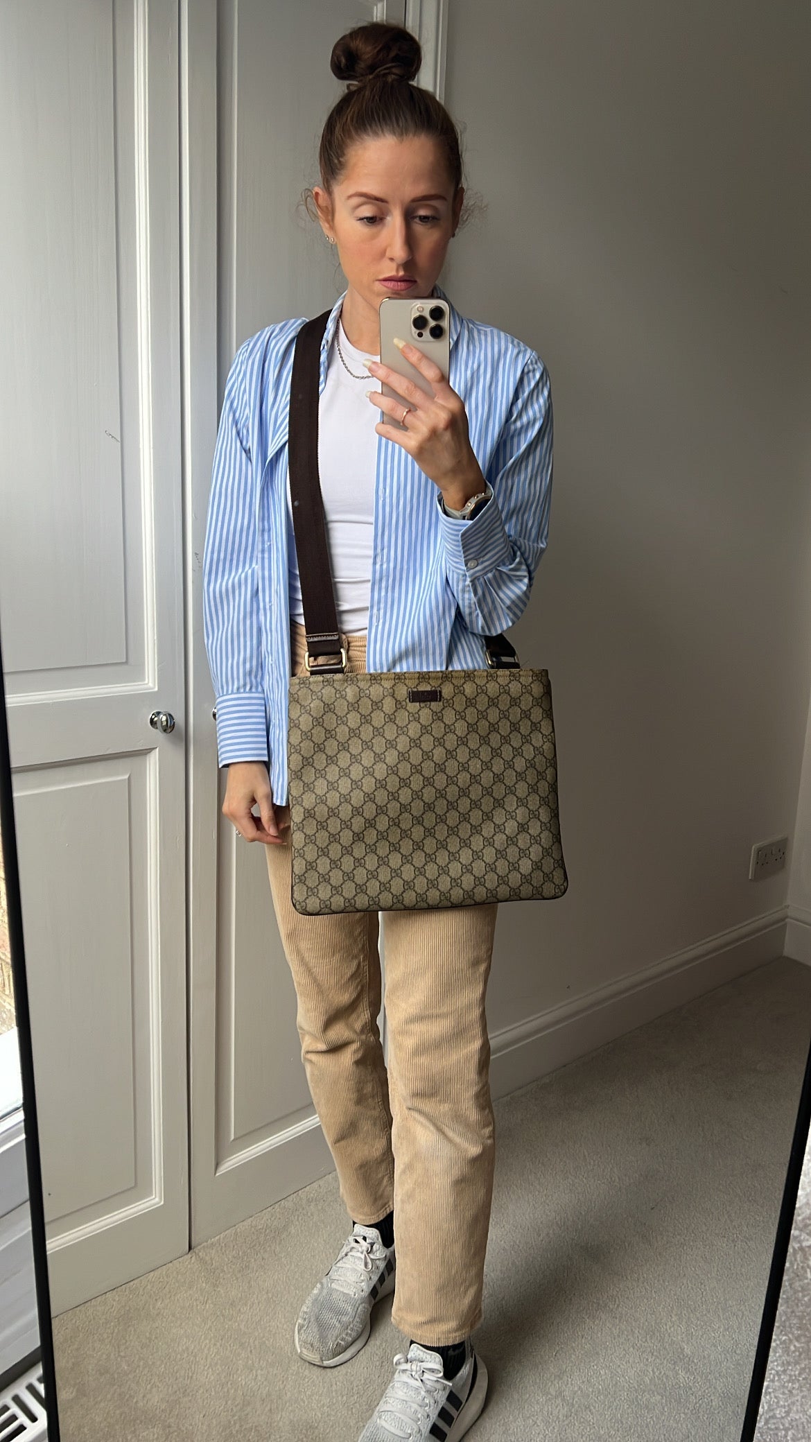 Gucci GG Canvas Messenger Bag