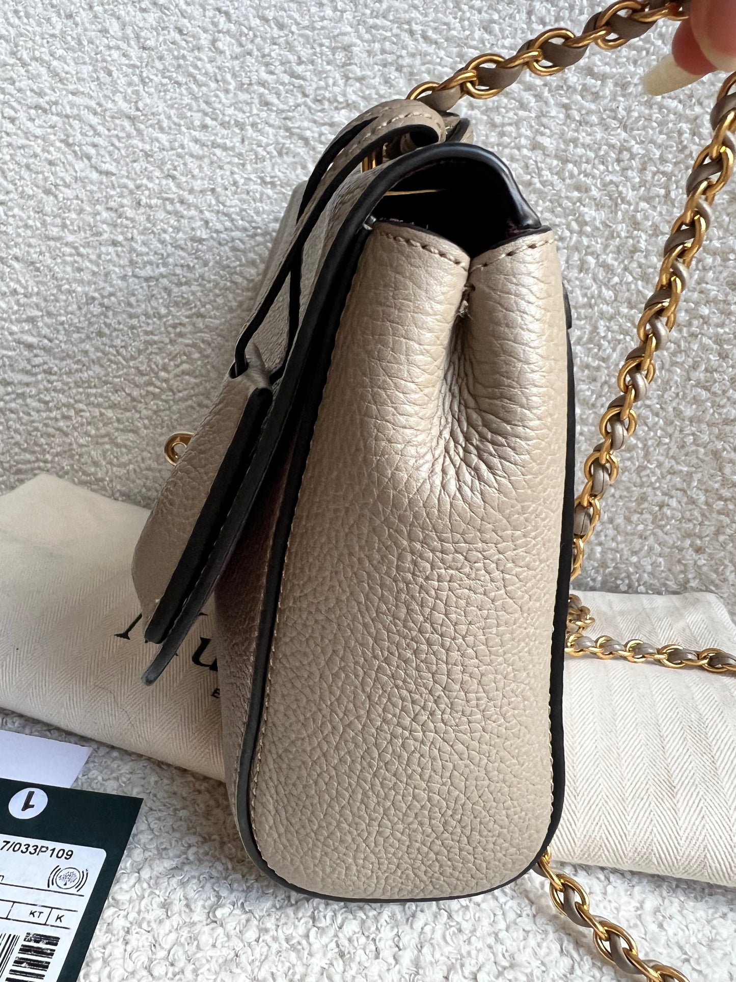 Mulberry Dune Regular Lily with Gold Hardware (RRP £995)