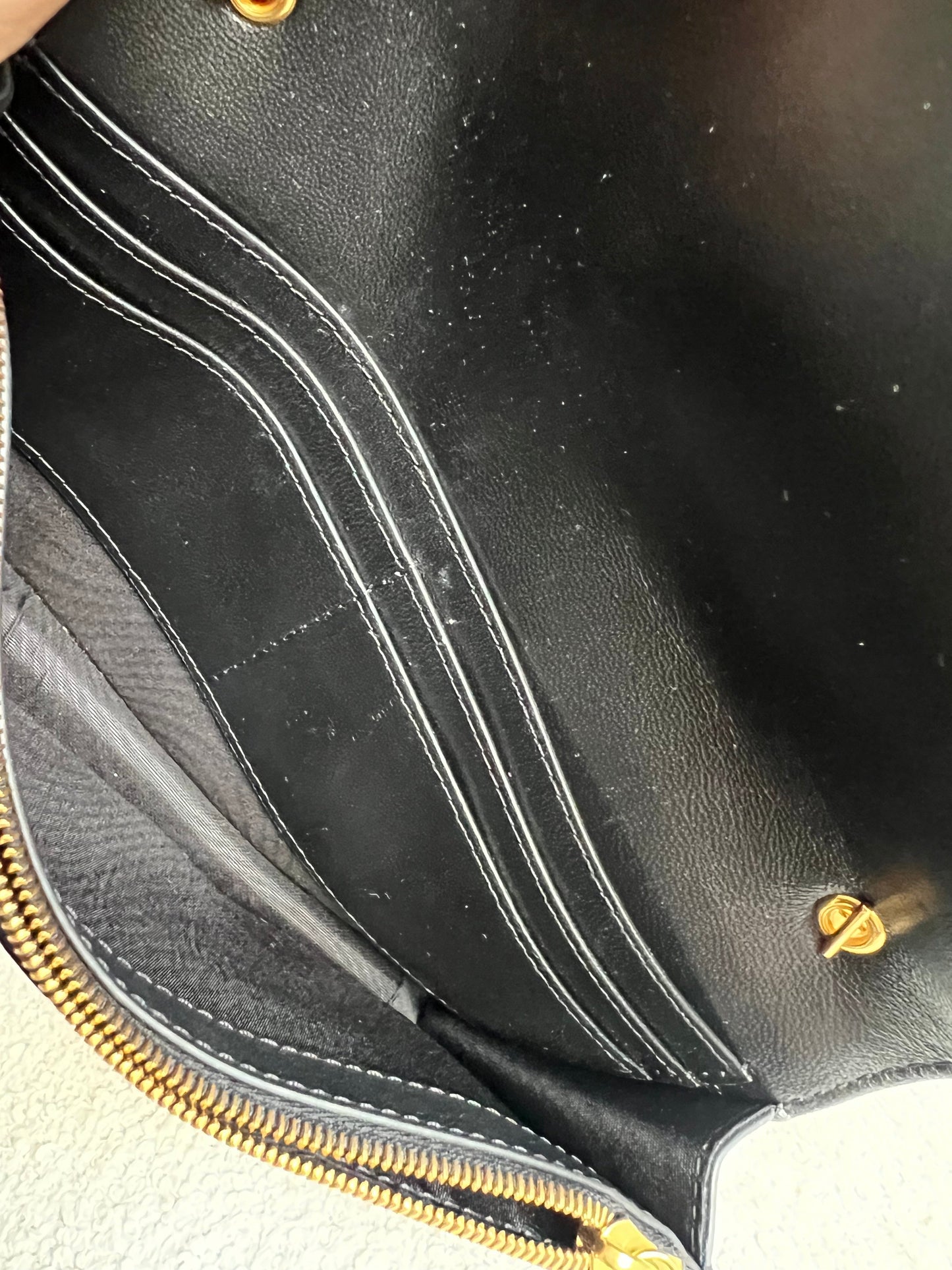 Mulberry Black Bayswater Clutch (RRP £495)