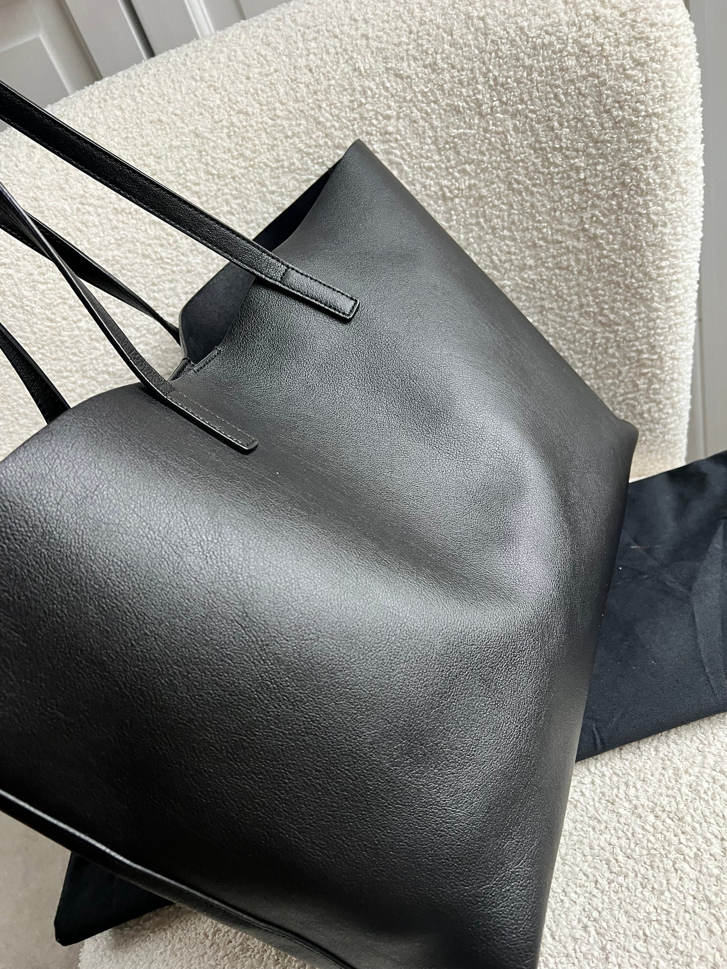Yves Saint Laurent (YSL) Black E/W Shopping Tote (RRP £1115)