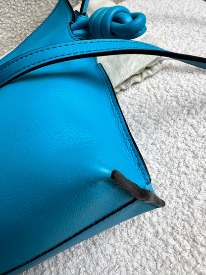 Loewe Cyan Mini Flamenco Clutch Bag (RRP £1800)
