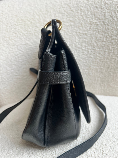 Mulberry Black Amberley Satchel (RRP £1,095)