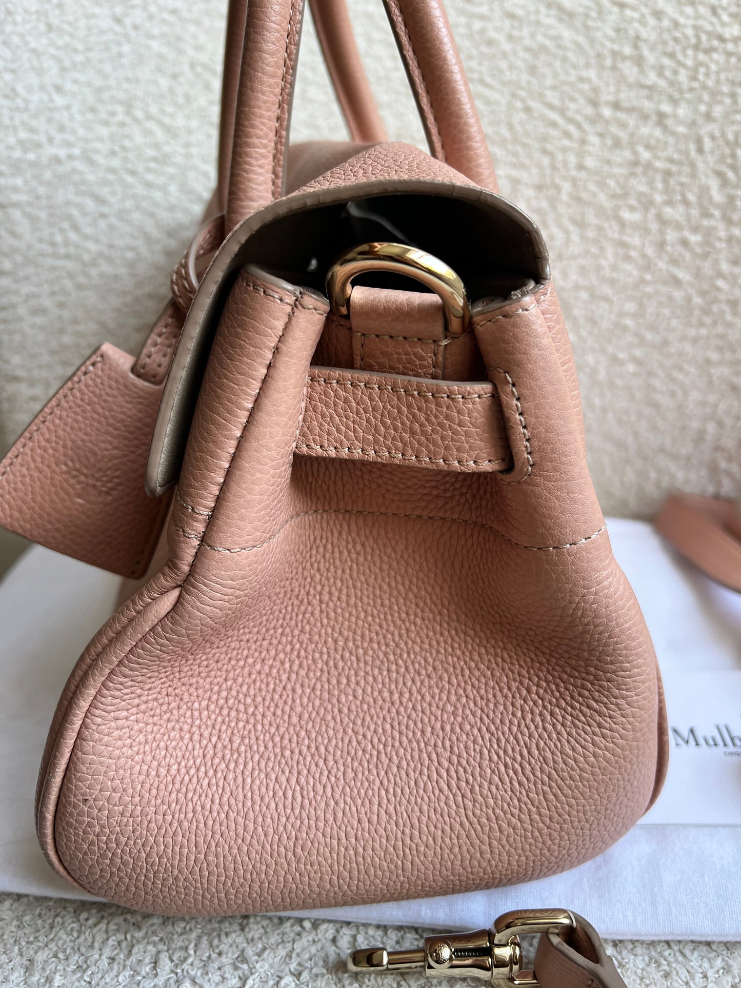 Mulberry Rose Petal Bayswater Satchel (RRP £995)