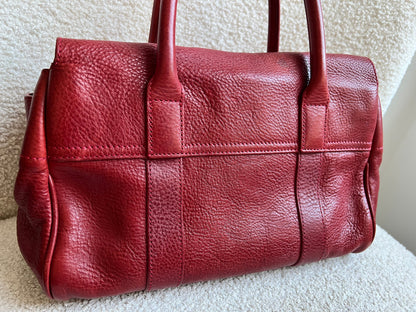 Mulberry Poppy Red Bayswater Satchel (RRP £995)