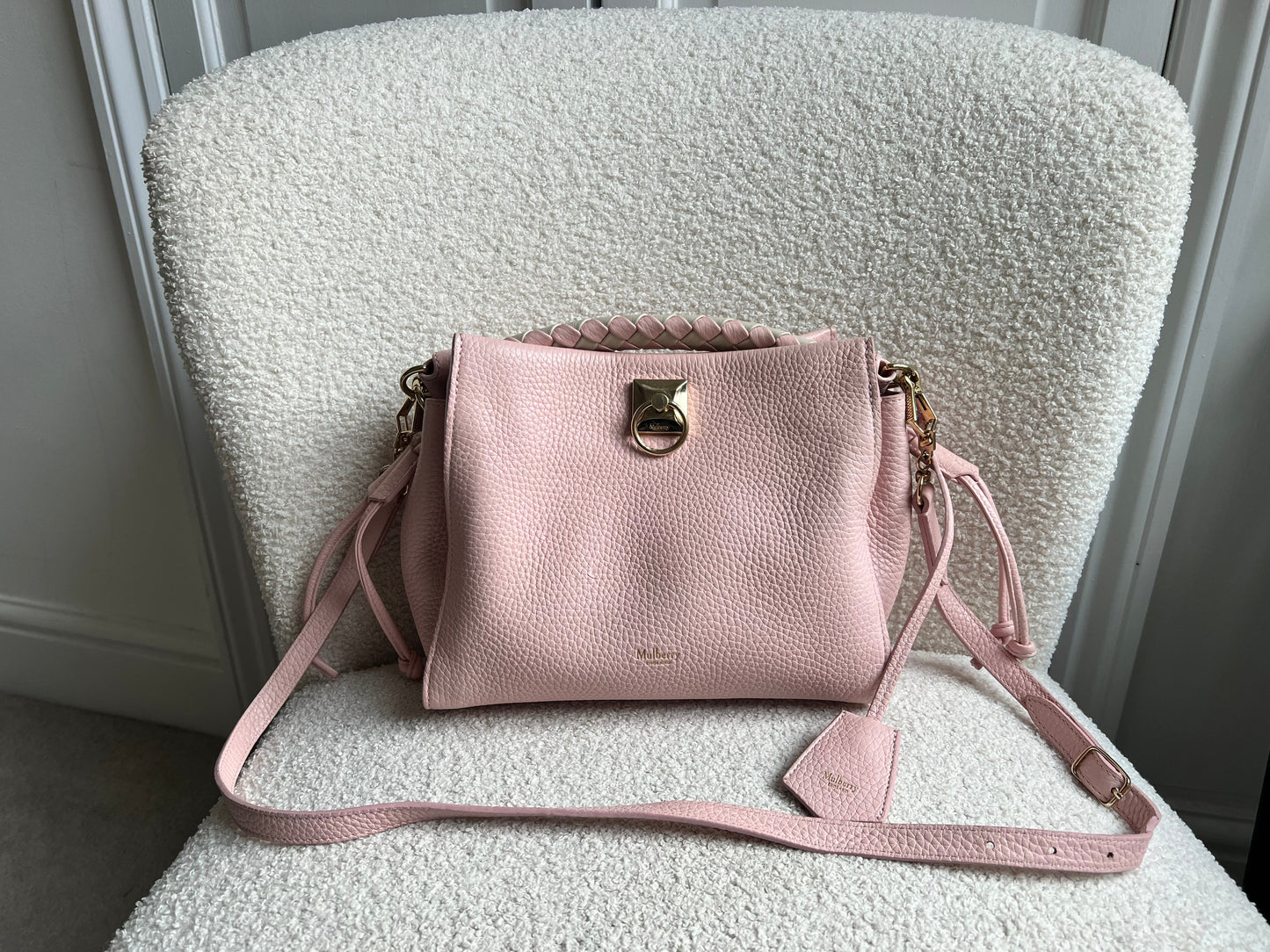 Mulberry Small Powder Pink Iris (RRP £1,250)
