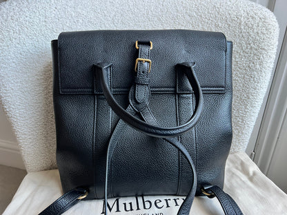 Mulberry Black Bayswater Backpack (RRP £995)