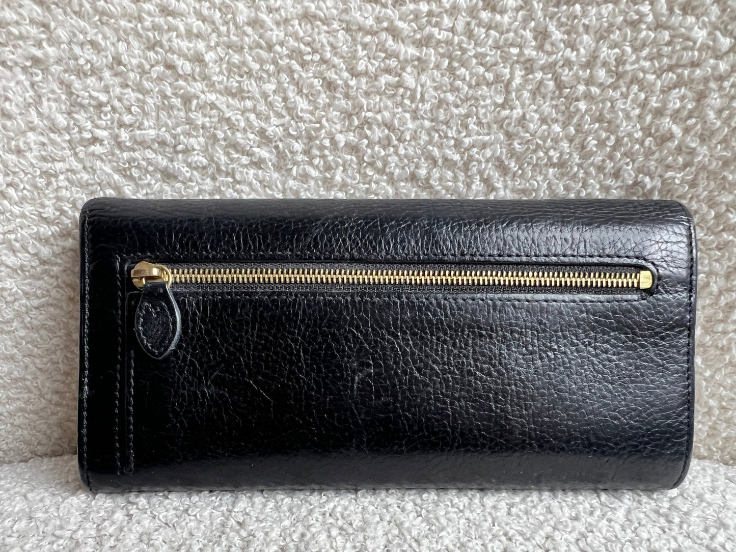 Mulberry Black Continental Wallet (RRP £345)