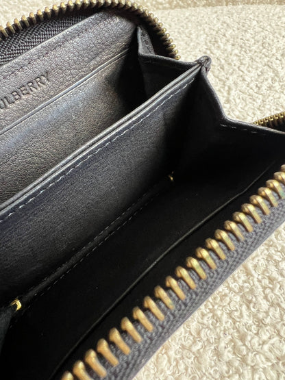 Mulberry Small Black Margaret Shoulder Bag with Small Purse