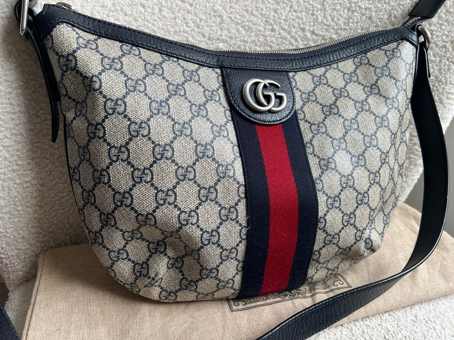 Gucci GG Supreme Ophidia Small Shoulder Bag (RRP £1190)