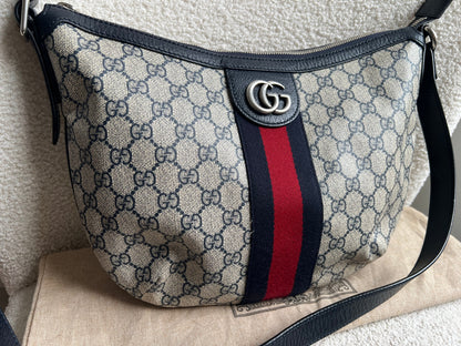 Gucci GG Supreme Ophidia Small Shoulder Bag (RRP £1190)