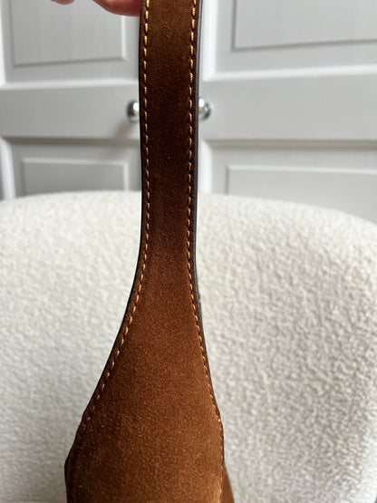 Coach Brown Suede Brooklyn 28 Shoulder Bag (RRP £350)