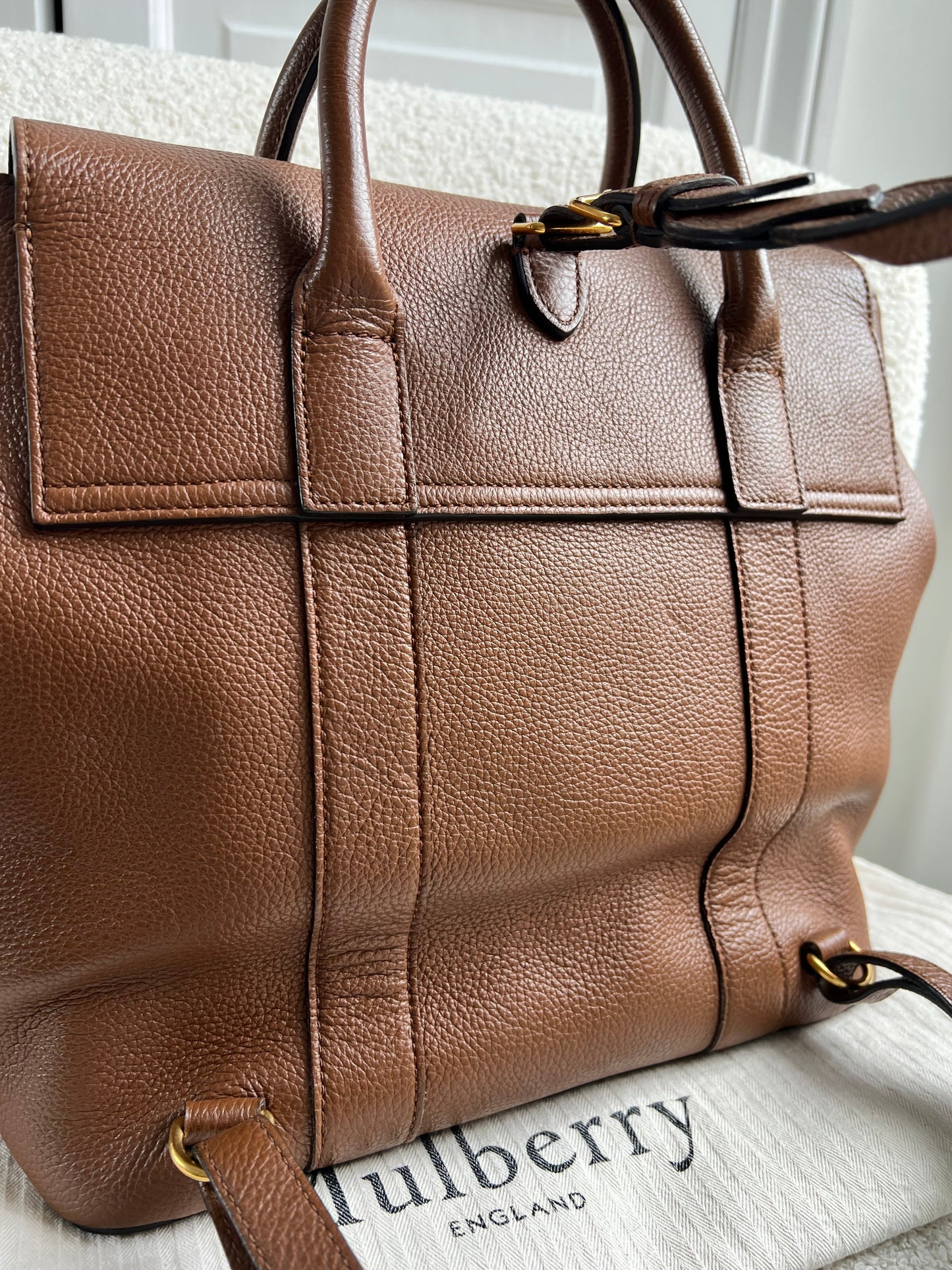 Mulberry Oak Bayswater Backpack (RRP £995)