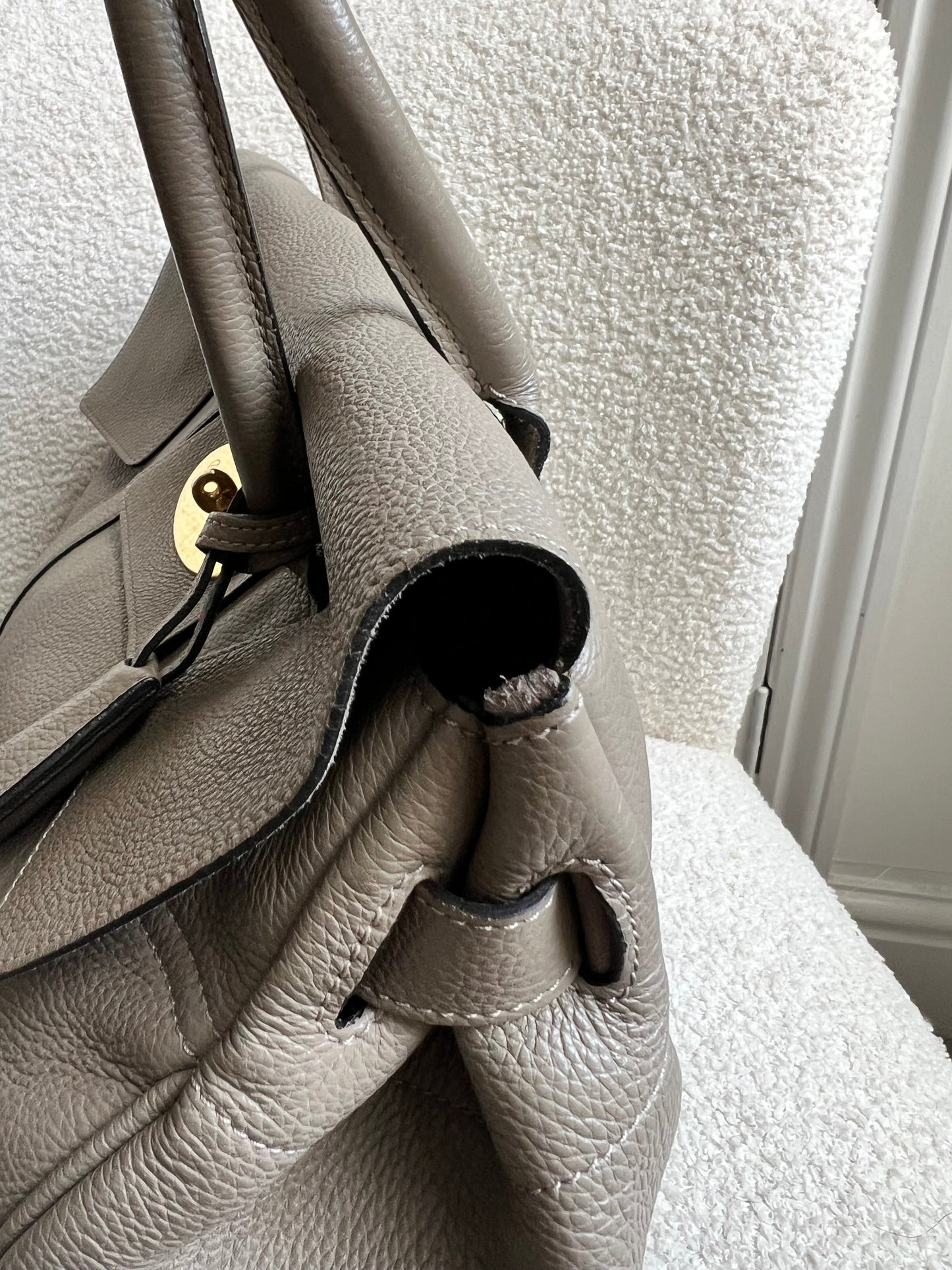 Mulberry Solid Grey Bayswater (RRP £1095)