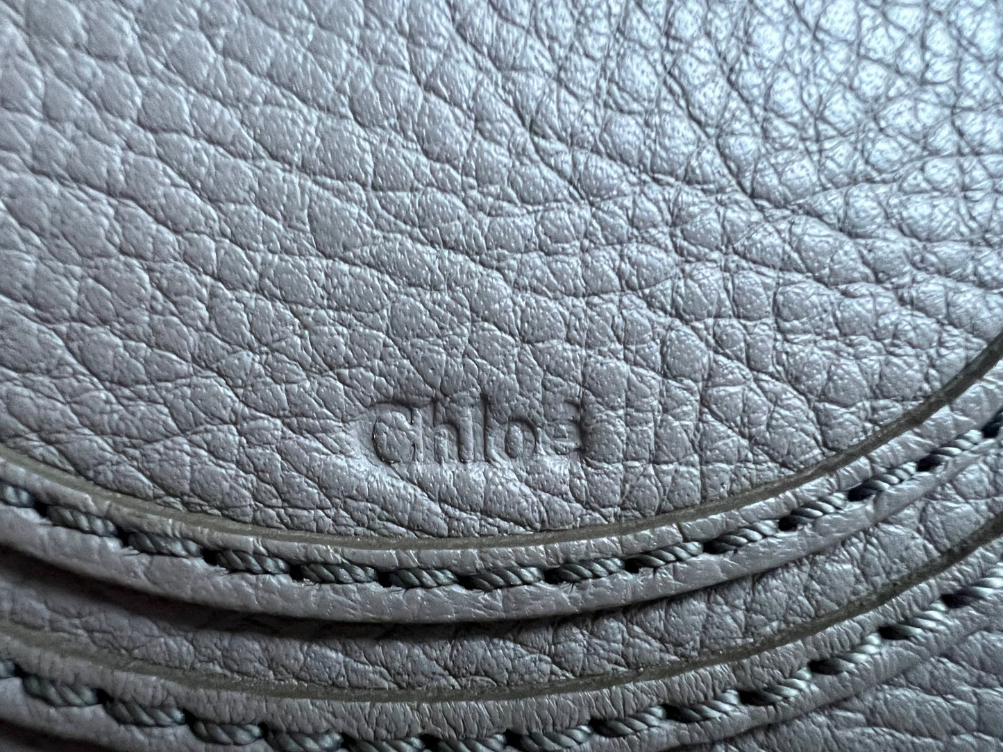 Chloe Small Cashmere Grey Marcie Saddle Bag (RRP £1050)