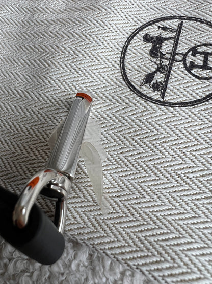 Hermes Evelyne TPM in Grey Clemence Leather with Palladium Hardware