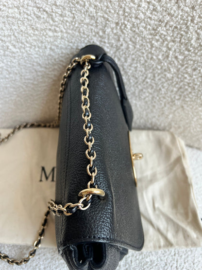 Mulberry Black Regular Lily with Gold Hardware (RRP £995)