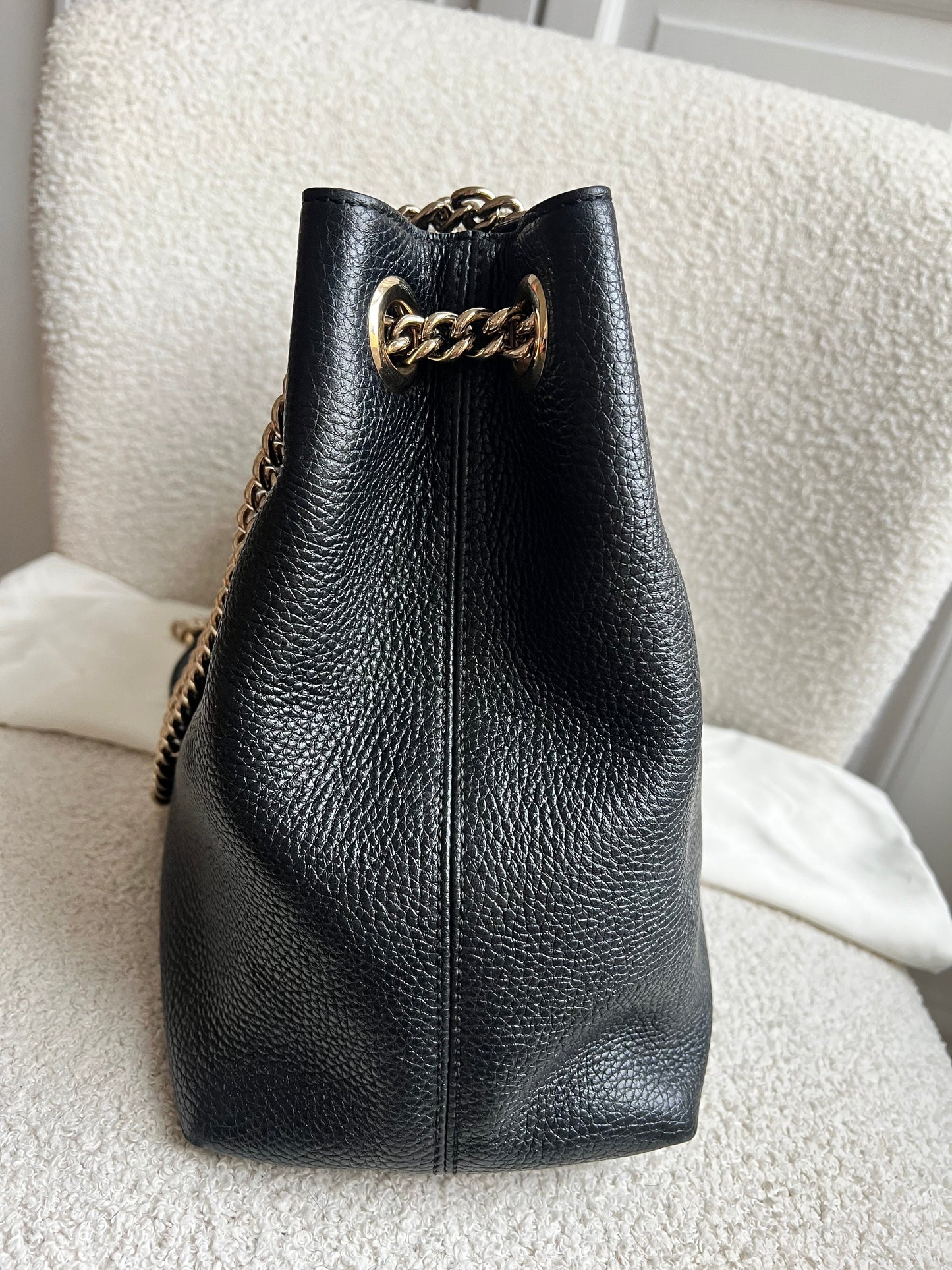 Gucci Black Soho Chain Tote (RRP £1350)