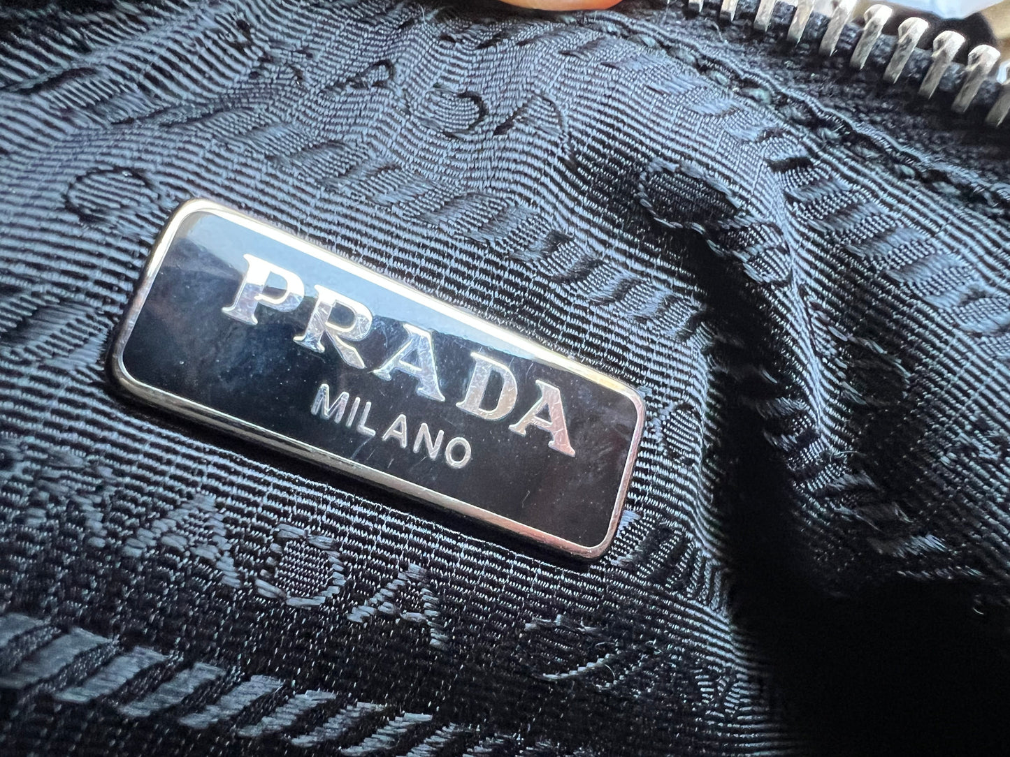 Prada Re-edition Black Nylon Shoulder Bag (RRP £1,500)