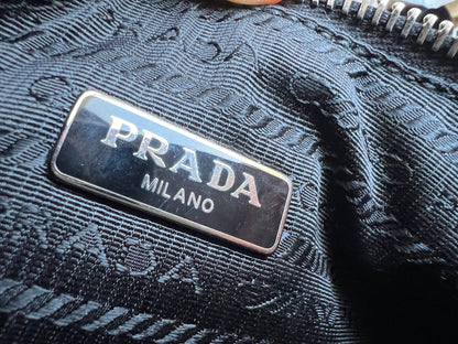 Prada Re-edition Black Nylon Shoulder Bag (RRP £1,500)