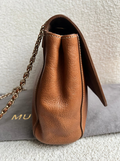 Mulberry Oak Medium Lily with Gold Hardware (RRP £1095)