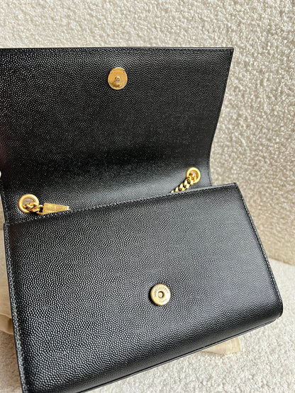 Yves Saint Laurent (YSL) Black Small Kate with Gold Hardware (RRP £1,550)