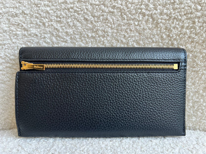Mulberry Black Sadie Continental Wallet