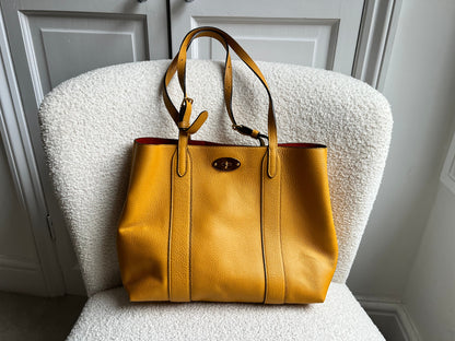 Mulberry Small Deep Amber Bayswater Tote (RRP £795)