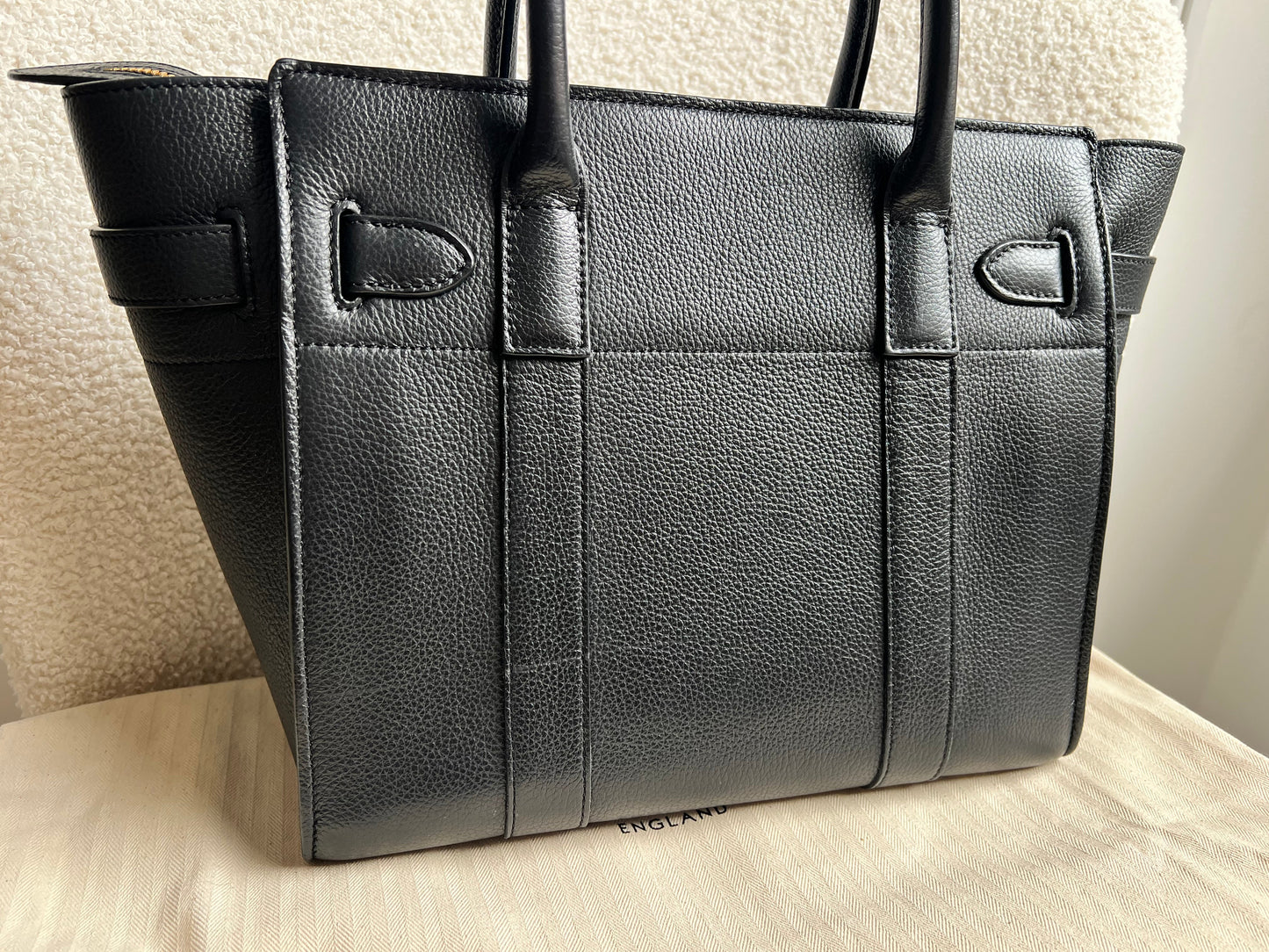 Mulberry Black Small Zipped Bayswater (RRP £1,245)