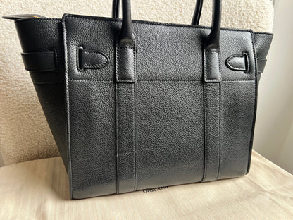 Mulberry Black Small Zipped Bayswater (RRP £1,245)
