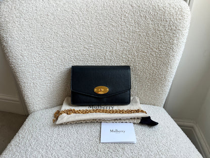 Mulberry Black Small Darley Cross Body Bag (RRP £650)
