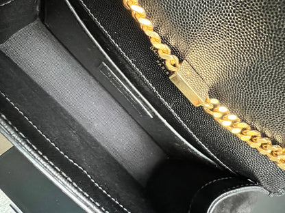 Yves Saint Laurent (YSL) Black Small Kate with Gold Hardware (RRP £1,550)