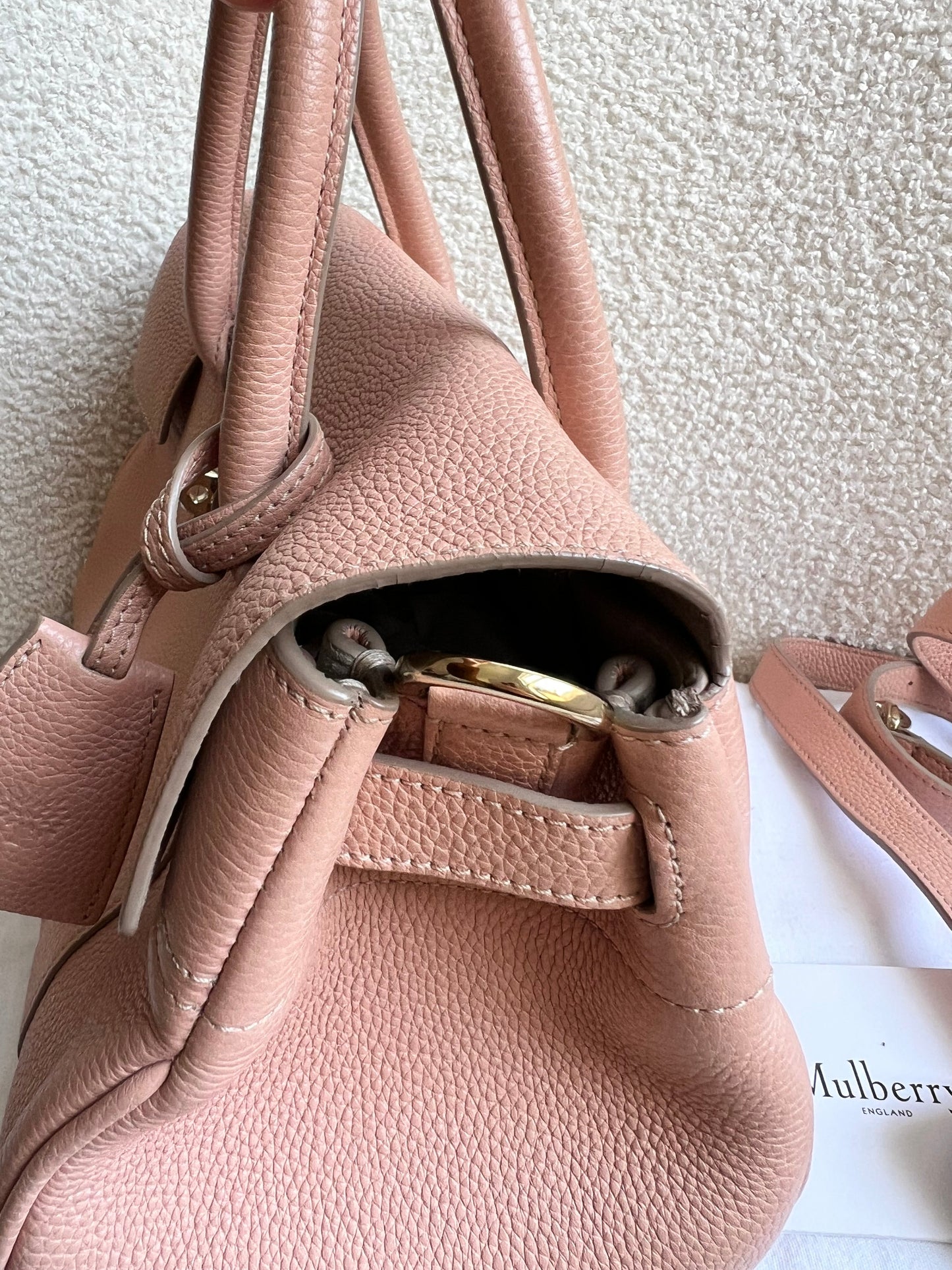 Mulberry Rose Petal Bayswater Satchel (RRP £995)