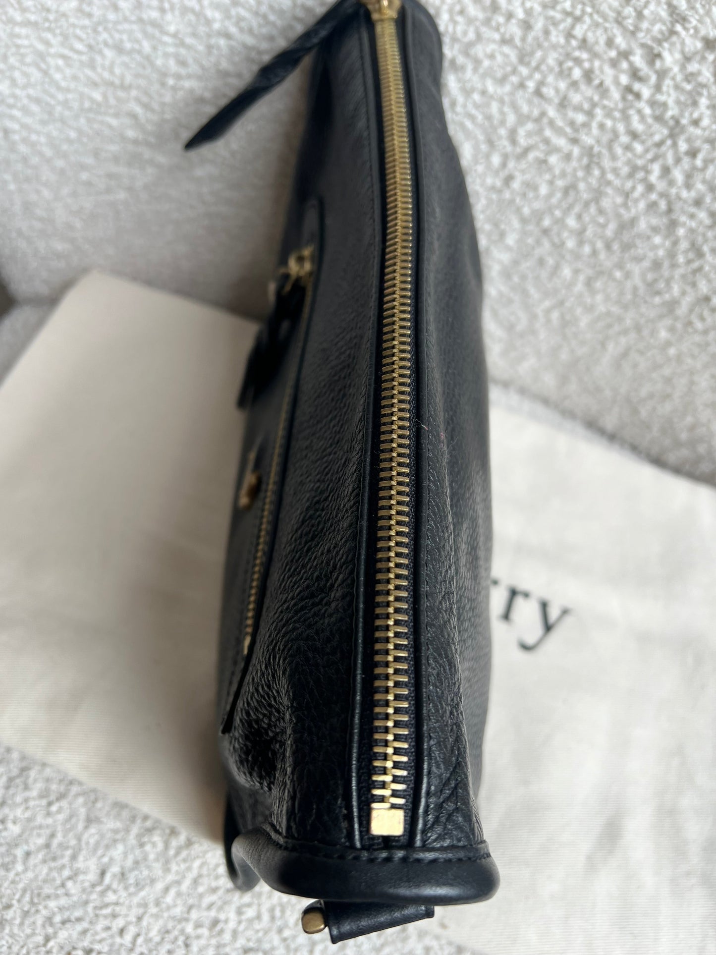 Mulberry Black Small Somerset Satchel