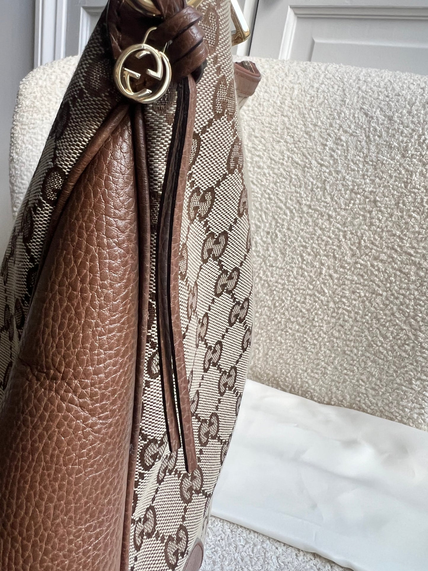 Gucci GG Bree Canvas Hobo