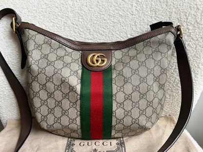 Gucci GG Supreme Ophidia Small Shoulder Bag (RRP £1190)