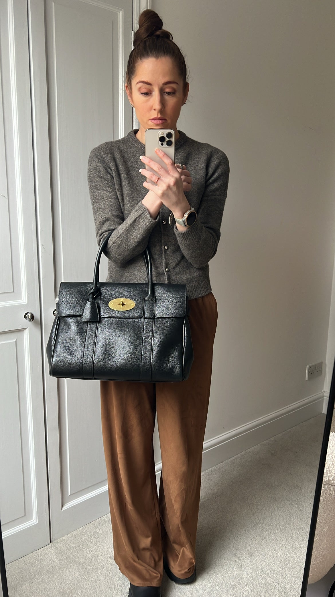 Mulberry Black Bayswater (RRP £1095)