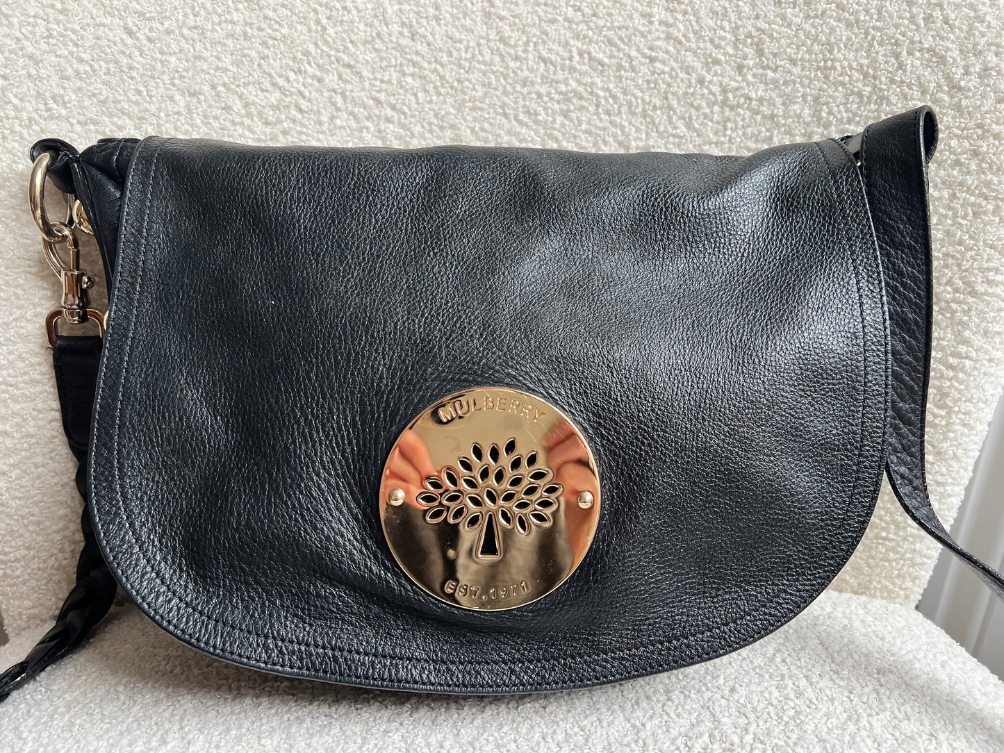 Mulberry Black Daria Satchel (RRP £795)