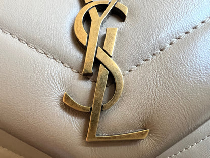 Yves Saint Laurent (YSL) Dark Beige Toy Lou Lou (RRP £1,350)