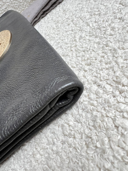 Mulberry Dark Grey Daria Clutch (RRP £550)