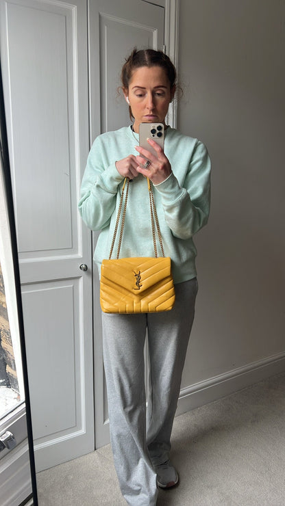 Yves Saint Laurent (YSL) Yellow Small Lou Lou (RRP £1,900)