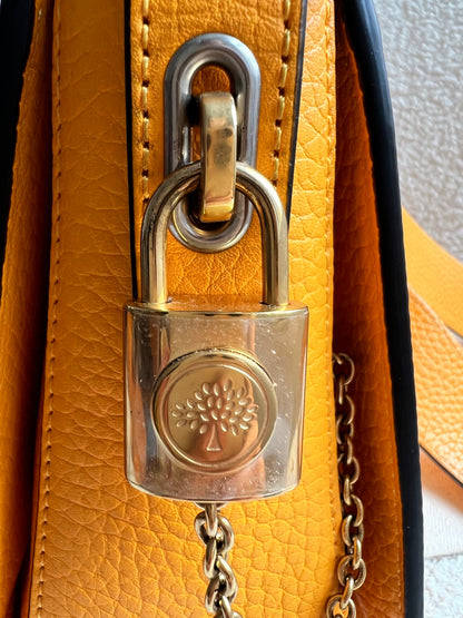 Mulberry Billie in Double Yellow Small Classic Grain (RRP £895)