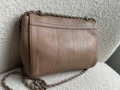 Mulberry Mushroom Grey Regular Lily with Silver Hardware (RRP £995)