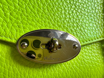 Mulberry Neon Yellow Mini Darley Shoulder Bag (RRP £725)