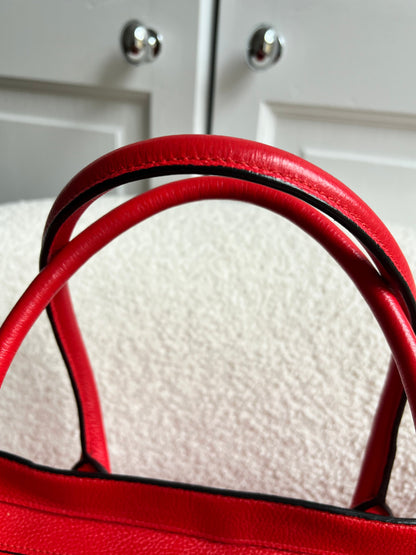 Mulberry Fiery Red Zipped Bayswater (RRP £1,350)