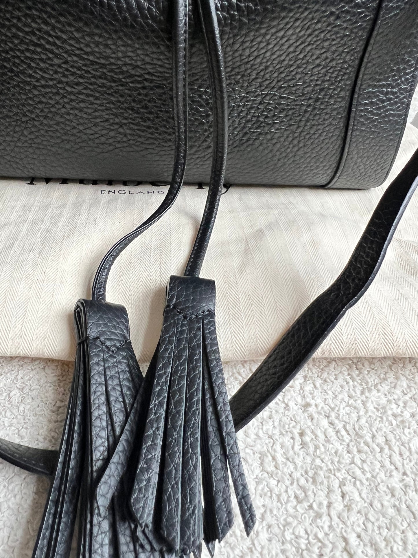Mulberry Black Small Millie Tote (£950)