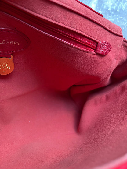 Mulberry Scarlet Medium Lily with Gold Hardware (RRP £1095)